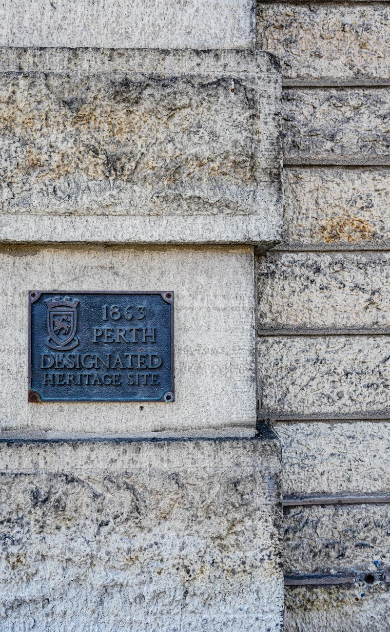 Historic heritage stone building